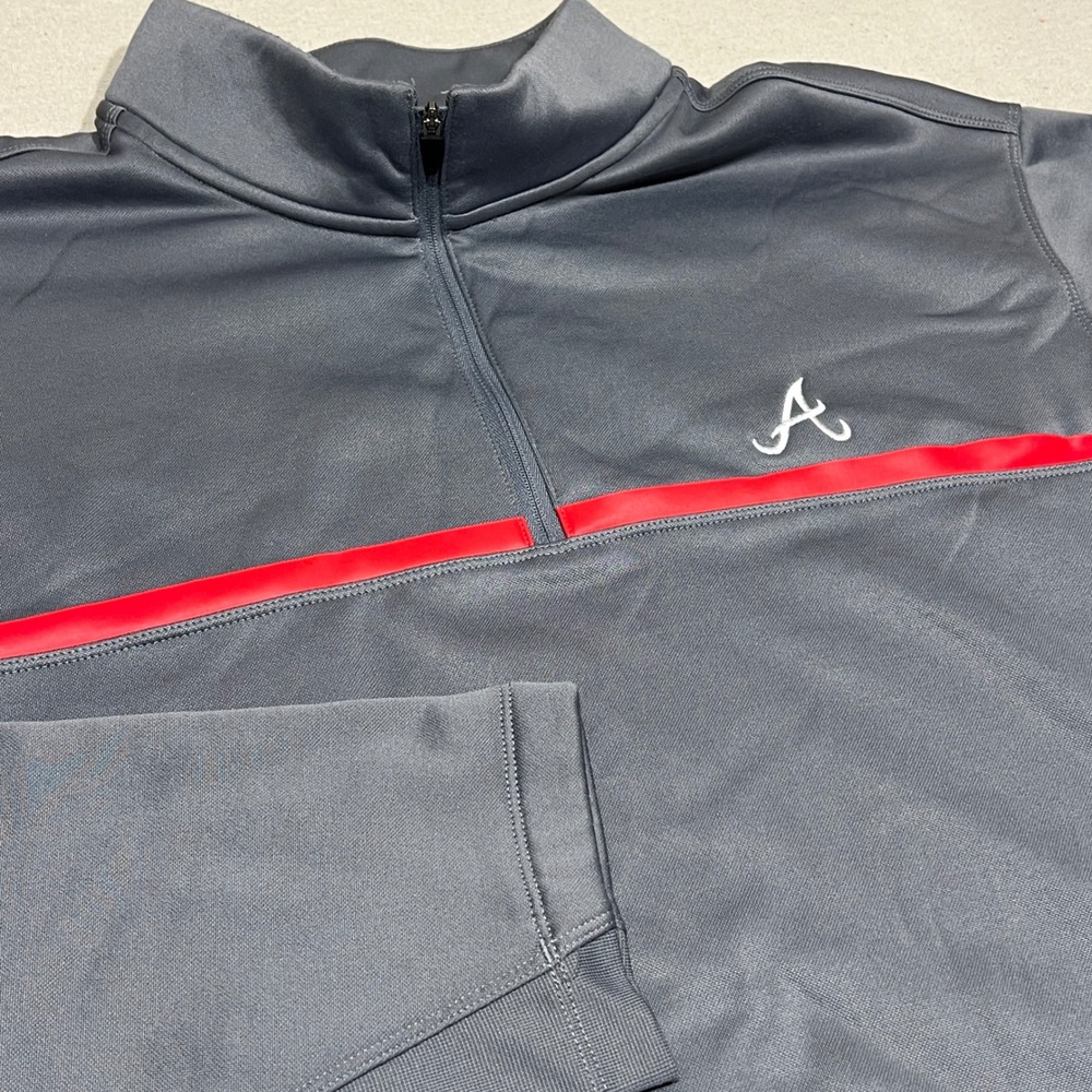 Nike Golf Tour Performance Therma-Fit 1/4 Zip Pullover Atlanta Braves Men's XL